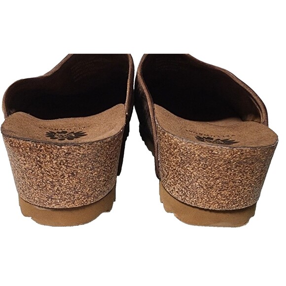 Yellowbox Madwell Laser Cut Clogs Size 10 Brown Comfort - Picture 3 of 7